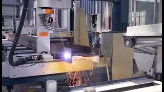 H Beam Plasma Cutting Machine