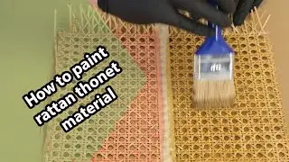 Pickling, painting  Thonet and rattan material