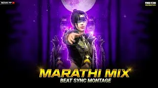 Marathi Mix || Freefire World fastest beat sync montage || NOVA FF
