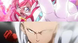ONE PUNCH CURE PRECIOUS - Delicious Party Precure meme