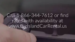 Kona and Hilo Car Rental - Hawaii Island - The Big Island 866-344-7612