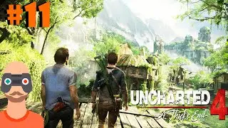 Uncharted 4 A Thief&rsquo;s End -} Либерталия #11 (Бритое Прохождение)