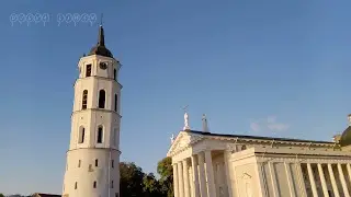 Кафедральная площадь. Katedros aik&scaron;tė. Вильнюс. Литва. Vilnius. Lithuania. Президентский дворец.