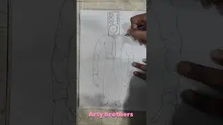 Big speaker man drawing | Don't forget to subscribe 😜
