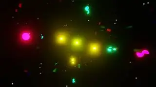 4K UHD Disco Party Lights Flashing Colors Abstract VFX VJ DJ EDM Background Motion Visuals