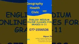 #English medium# #civic Geography#Health#Call 0771556536
