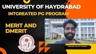 #cuetug #merite #demerits #universityofhyderabad #undergraduateadmissions #uoh #hcu