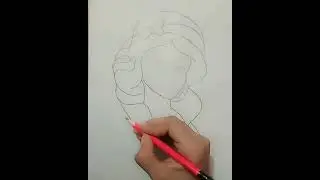 Snow White easy drawing #viral #shorts @ADADrawings