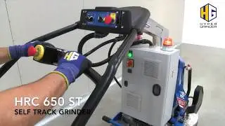 Floor grinder and floor polishing machine for concrete, marble and stone. HRC 650 ST