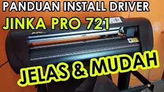 Cara Instal Driver Jinka Pro 721 Cutting Stiker | Bisa dengan Corel Draw