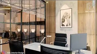 Small Space Industrial Office Design | Walkthrough