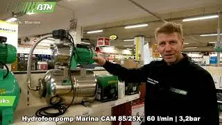 Hydrofoorpomp Marina CAM 85/25X | 60 l/min | 3,2bar - BTN de Haas (711032)