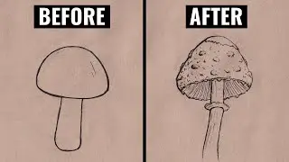 Basic Mushroom Structure for Artists