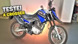 TESTE RIDER NA YAMAHA CROSSER 2023