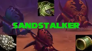 How To Make Sandstalker Breastplate, Sandstalker Gauntlets & Sandstalker Bracers [Nature Resistance]