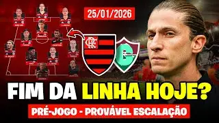 URGENTE! FLAMENGO PODE SER REBAIXADO HOJE? FILIPE LUÍS CHOCA COM ESCALAÇÃO PARA O FLA-FLU!