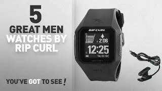 Top 10 Rip Curl Men Watches [ Winter 2018 ]: Rip Curl Unisex A1111 BLK Digital Display Quartz Black