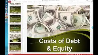 Capital Structure & Cost of Capital