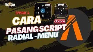 Eps.4 QBCORE Tutorial | Cara Pasang Script RADIAL MENU NOPIXEL style