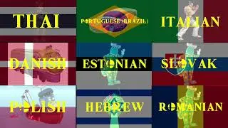 Engine Roll Call But It's Hopper, Marth And Roy Languages 
