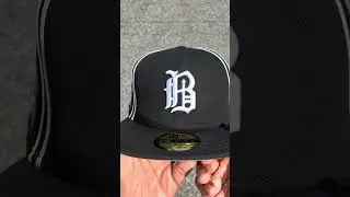 Birmingham Barons New Era 59Fifty Fitted Cap (PIPING Black GRAY UNDER BRIM)  ⚾️