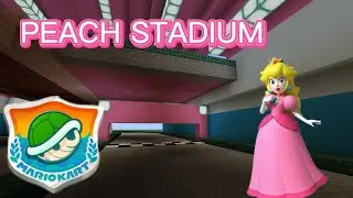 S2 Peach Stadium(Shell Cup) - Mario Kart in Minecraft