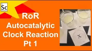 Rate of Reaction - Autocatalytic Clock Reaction Pt 1 | CHEMISTRY EXPERIMENTS |