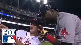 David Ortiz treats young Red Sox fans to some candy