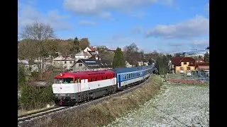 T478.1001 na rychlících Slovácký expres dne 23.11.2024