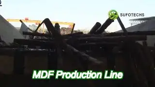 mdf / hdf multi-openings production line with capacity of 180~500 m&sup3; / day