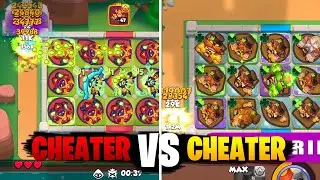 CHEATER VS CHEATER in RUSH ROYALE #2 ! RUSH ROYALE CHEAT ONE PAWN - Bruiser VS Cultist