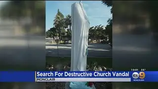 Search On For Destructive Church Vandal