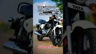 Tata classic 110 review 🚀🔥#shorts #shortsfeed #youtubeshorts #tatabike #bikelovers #newbike