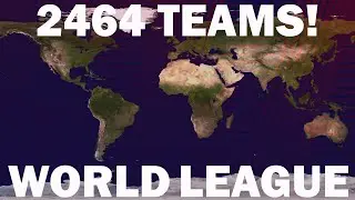 World Super League with 2464 Clubs! | Football Manager 2019 Database Experiment