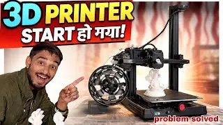 how to fix anycubic kobra 2 neo startup problem || finally 3d printer start ho gya || 1st 3d print