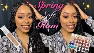 SPRING SOFT GLAM MAKEUP TUTORIAL | Jasmine Imon