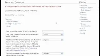 Online Planning Software Sokati - back-office demonstratie