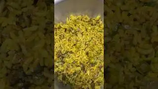 Green Rice/Spring onion+pudhina+green peas/lunch box recipe
