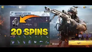 20 SPINS ON WHITEOUT LUCKY BOX FOR AZUR ARCTIC WOLF & HG40 MOONLAUNCH COD MOBILE S1 CODM SEASON 1