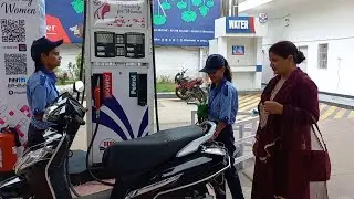 Women Operated Petrol Pump Counter Starts In Jammu