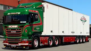 Scania Streamline V8 | Zeemods | ETS2 Mods | Euro Truck Simulator 2 Gameplay