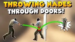 CS:GO - Throwing Grenades Through Closed Doors