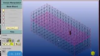 NUMECA Fine/Marine; HEXPRESS - Internal surface creation; Free Surface