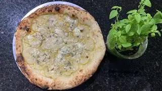 PIZZA DE PÊRA COM GORGONZOLA, DELICIOSA E FÁCIL DE MONTAR! #pizzaartesanal #fornodepizza #pizza