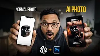 2026 AI + Photoshop Method to Create High-End Product Ads (No Studio)