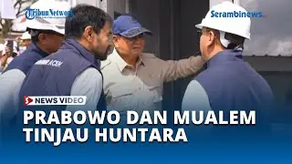 Presiden Prabowo Bersama Gubernur Aceh Mualem Tinjau Huntara di Aceh Tamiang