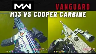 Fastest Fire Rate No Recoil Long Range AR's Comparison | M13 vs Cooper Carbine | Warzone: Pacific