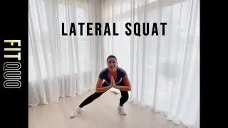 Lateral Squat#LateralSquat  #Mobility #FitQuo#FitQuoLife#LowerBodyWorkout #Balance #GluteActivation