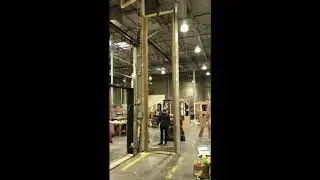 20 Foot Thermally Broken Bronze Pivot Door by Dynamic