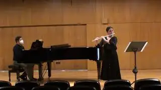 Fantaisie de G. H&uuml;e para frauta e piano. Aitana